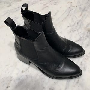 Tony Bianco Black Ankle Boots